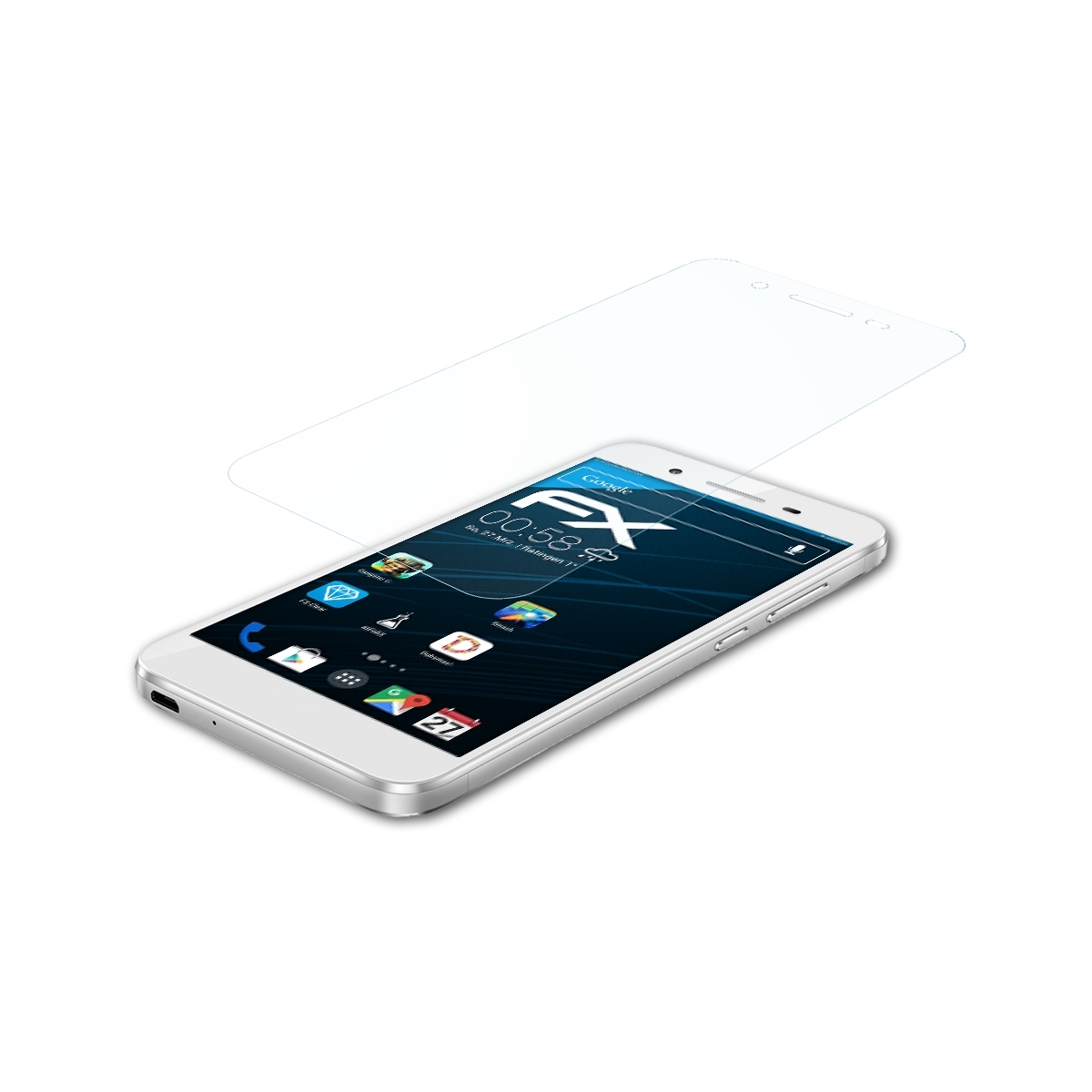 ATFOLIX 3x Huawei GR3) FX-Clear Displayschutz(für