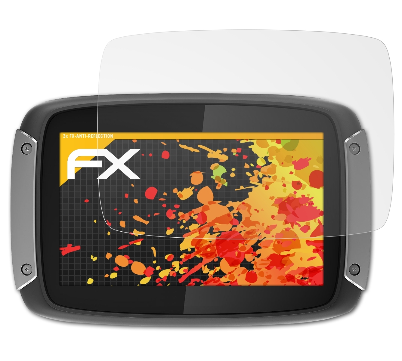 ATFOLIX 3x / Displayschutz(für 400 40 / TomTom 410) Rider FX-Antireflex