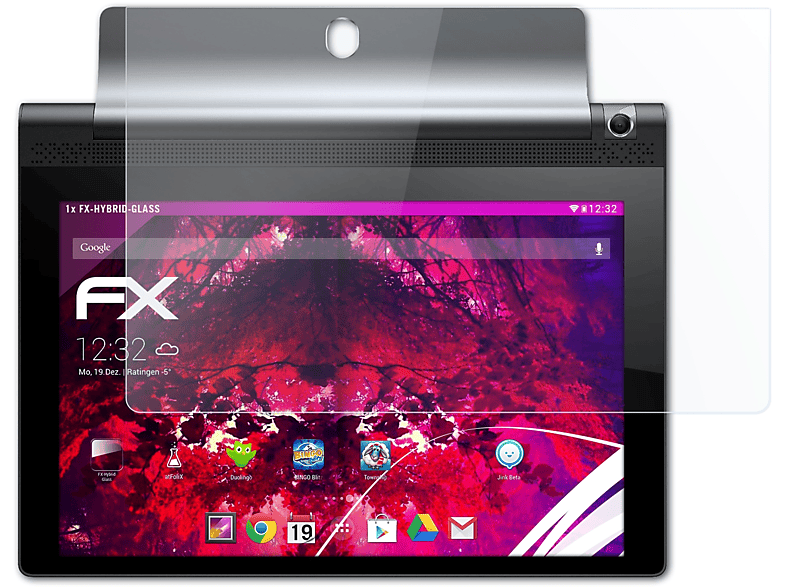 Echtes Produkt, limitierter Exklusivverkauf! ATFOLIX FX-Hybrid-Glass Schutzglas(für Lenovo Yoga Tab 3 10)