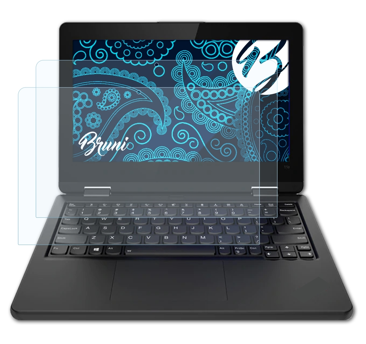 BRUNI 2x ThinkPad Lenovo Schutzfolie(für 11e 6)) (Gen Basics-Clear Yoga