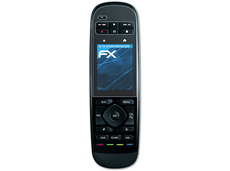 ATFOLIX 3x FX-Clear Displayschutz(für Logitech Harmony Touch / Ultimate One) | Schutzfolien & Schutzgläser