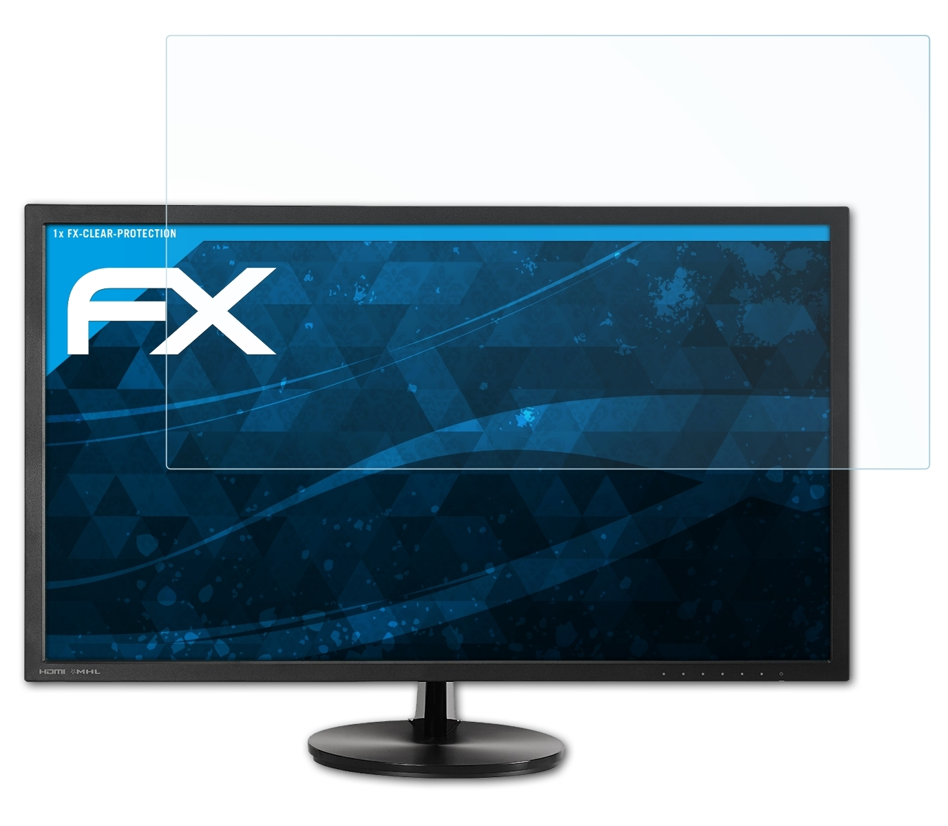 ATFOLIX FX-Clear Displayschutz(für Asus VT207N)