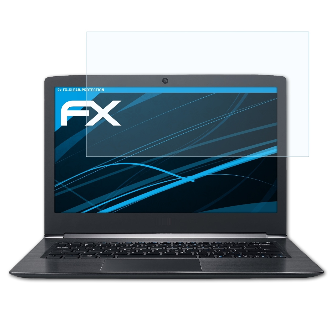 Displayschutz(für ATFOLIX 2x Acer Aspire S13) FX-Clear