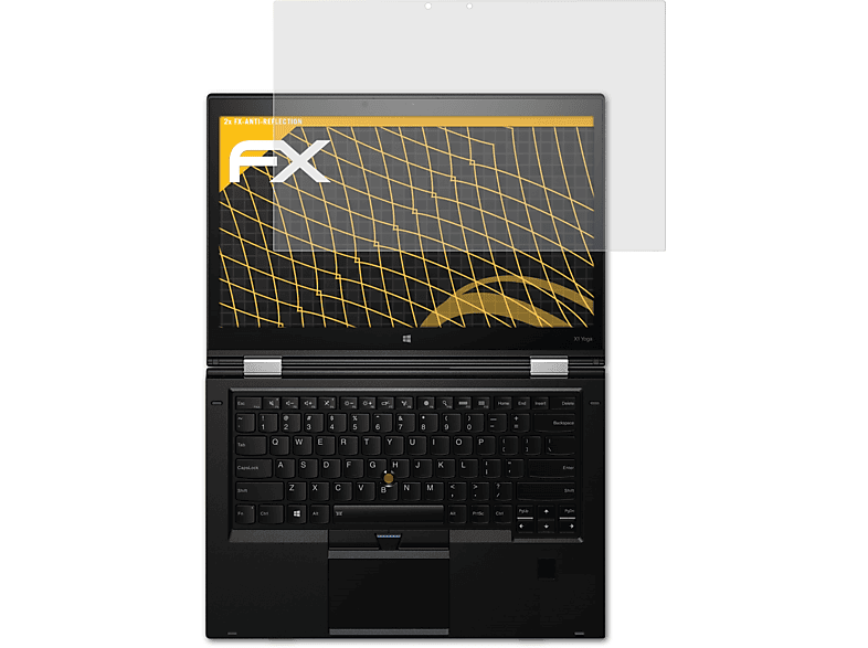 (1st Gen. Displayschutz(für FX-Antireflex ThinkPad Yoga Lenovo X1 ATFOLIX 2x 2016))