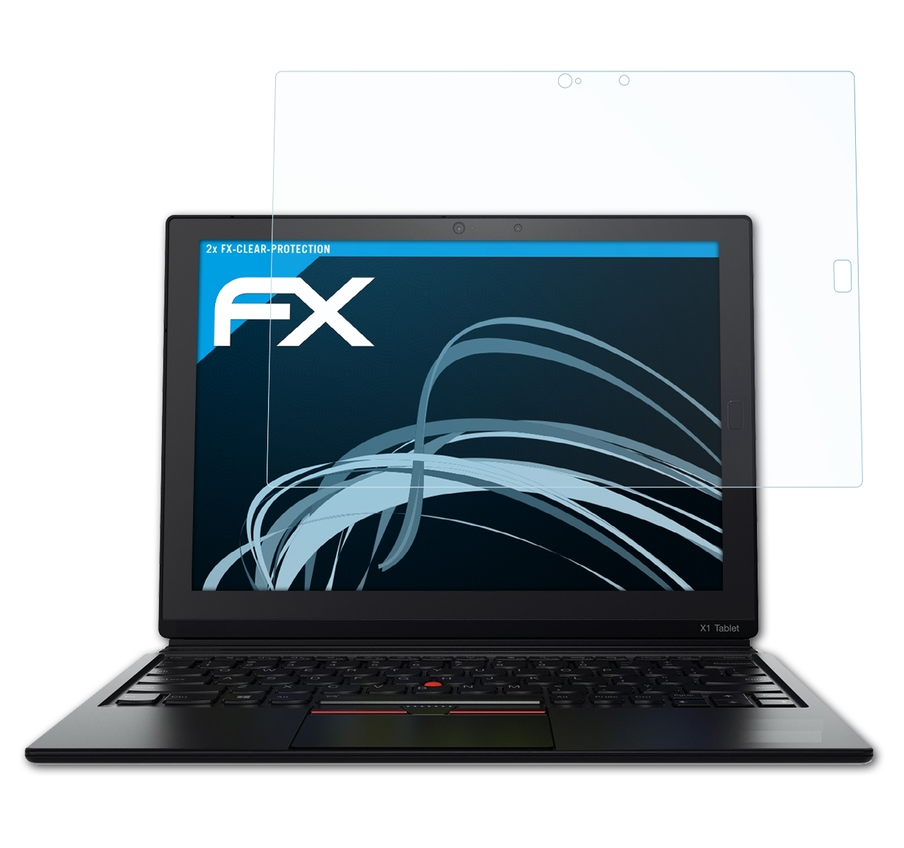 Displayschutz(für FX-Clear 2x ThinkPad ATFOLIX Lenovo Tablet) X1