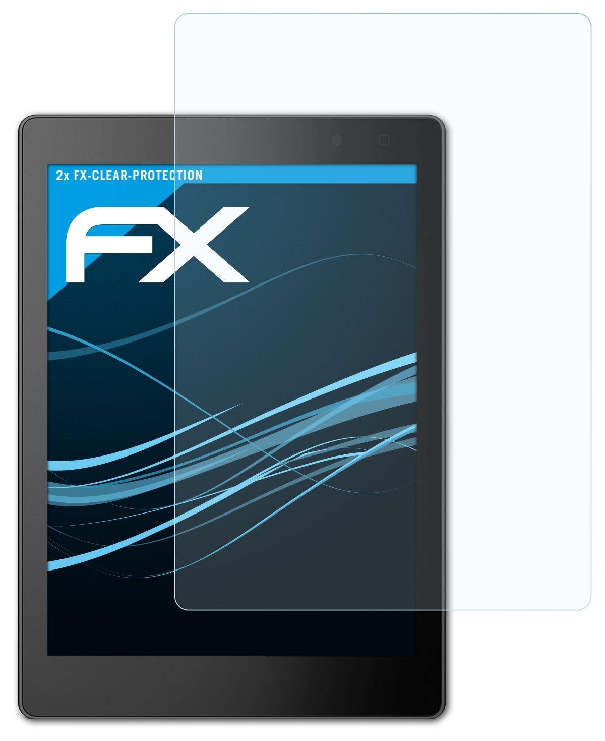 ATFOLIX 2x Displayschutz(für FX-Clear Kobo One) Aura