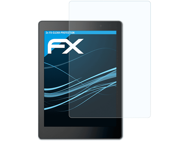 Kobo 2x FX-Clear ATFOLIX One) Aura Displayschutz(für