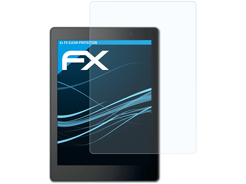 ATFOLIX 2x Displayschutz(für FX-Clear Kobo One) Aura