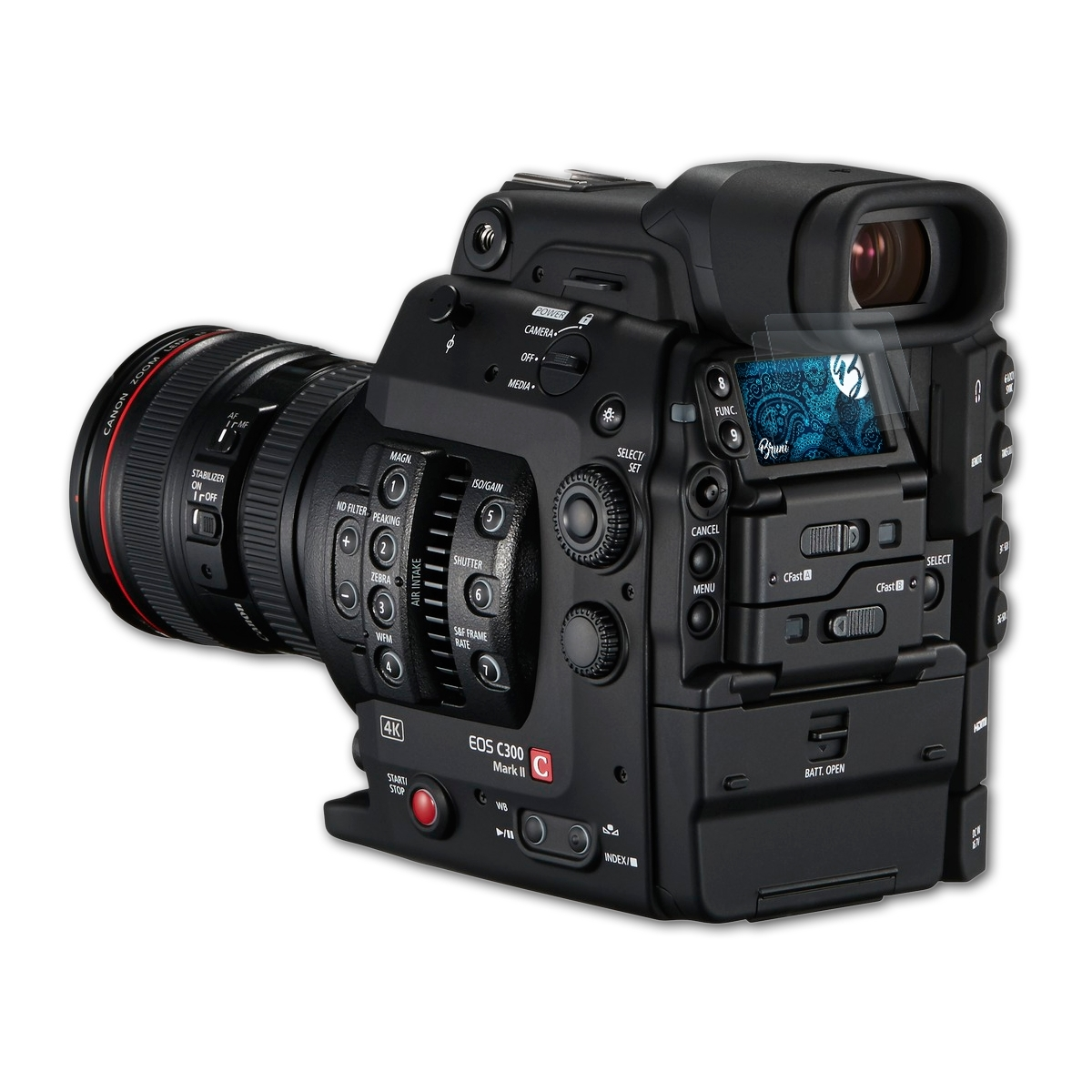 Schutzfolie(für EOS Canon Basics-Clear BRUNI Mark 2x II) C300