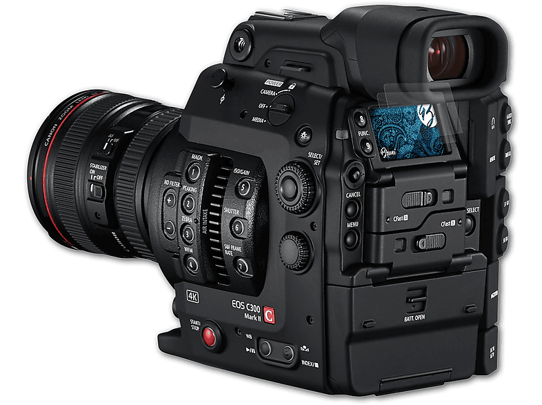 C300 Canon Basics-Clear Schutzfolie(für Mark 2x EOS II) BRUNI