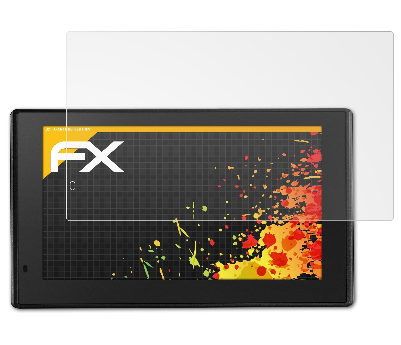 ATFOLIX 3x Garmin Displayschutz(für 50LMT-D) DriveSmart FX-Antireflex