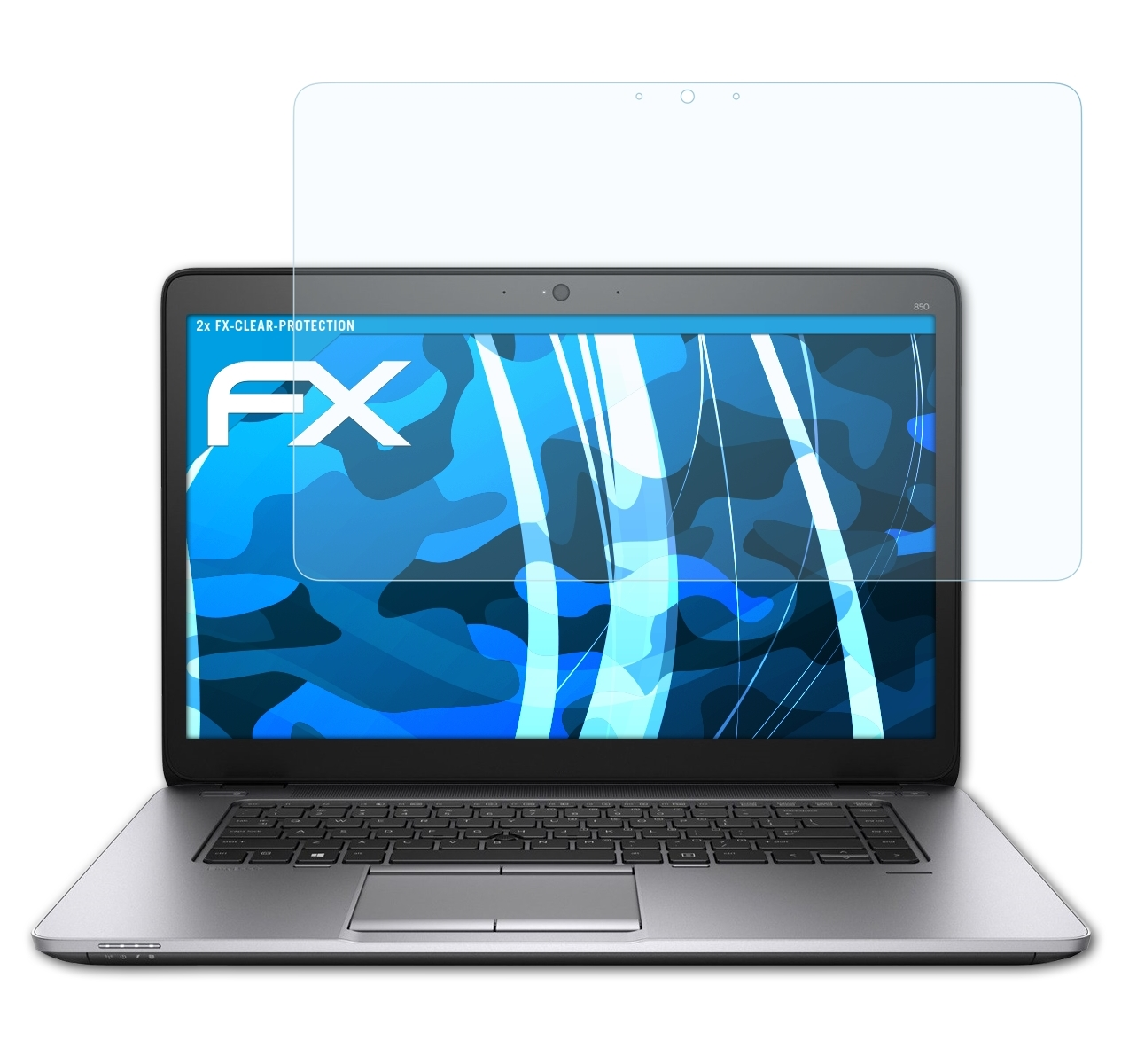 ATFOLIX 2x G3) EliteBook 850 HP Displayschutz(für FX-Clear