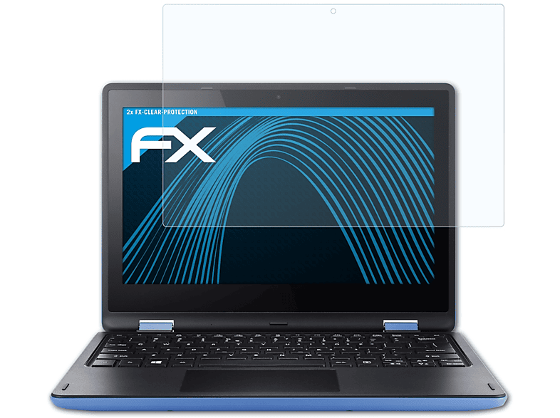 Displayschutz(für Acer FX-Clear R11) Aspire 2x ATFOLIX
