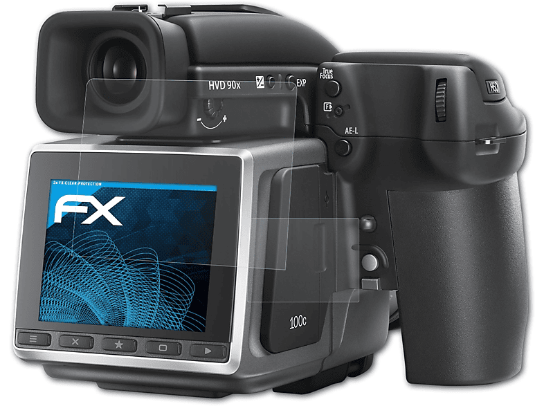 ATFOLIX 3x FX-Clear Displayschutz(für Hasselblad H6D)
