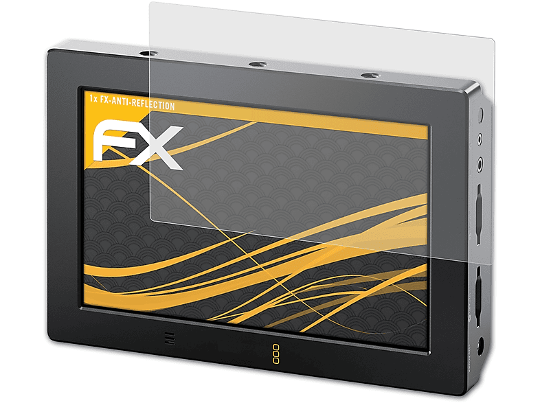 ATFOLIX FX-Antireflex Displayschutz(für Blackmagic Design Video Assist 4K (7 Inch))