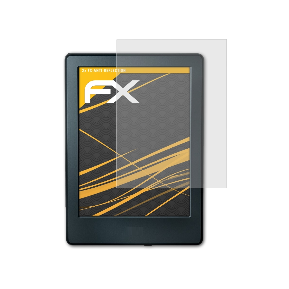 ATFOLIX 2x 2016)) Kindle 8 FX-Antireflex (Model Displayschutz(für Amazon