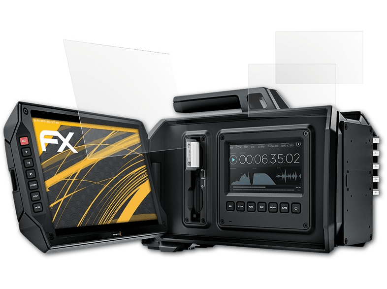 ATFOLIX 3x FX-Antireflex Displayschutz(für Blackmagic Design URSA)