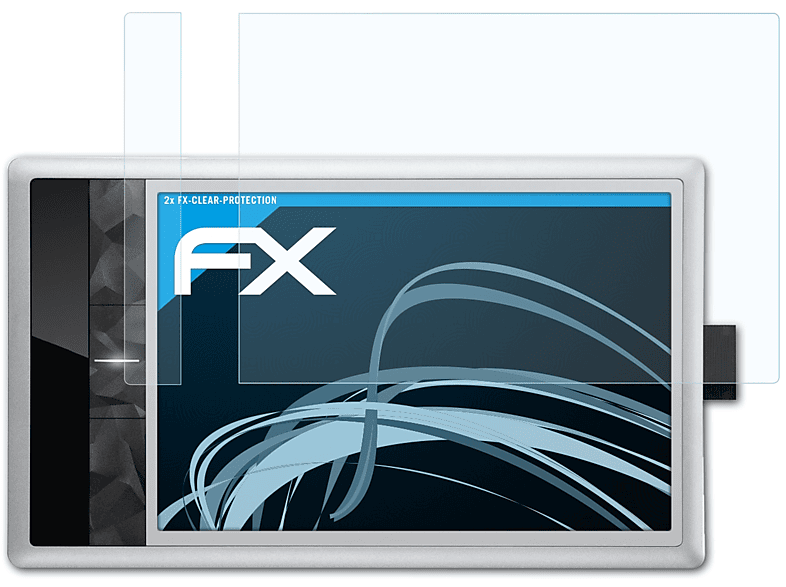 Displayschutz(für ATFOLIX (3.Generation)) 2x Pen&Touch Fun Wacom Bamboo FX-Clear Medium
