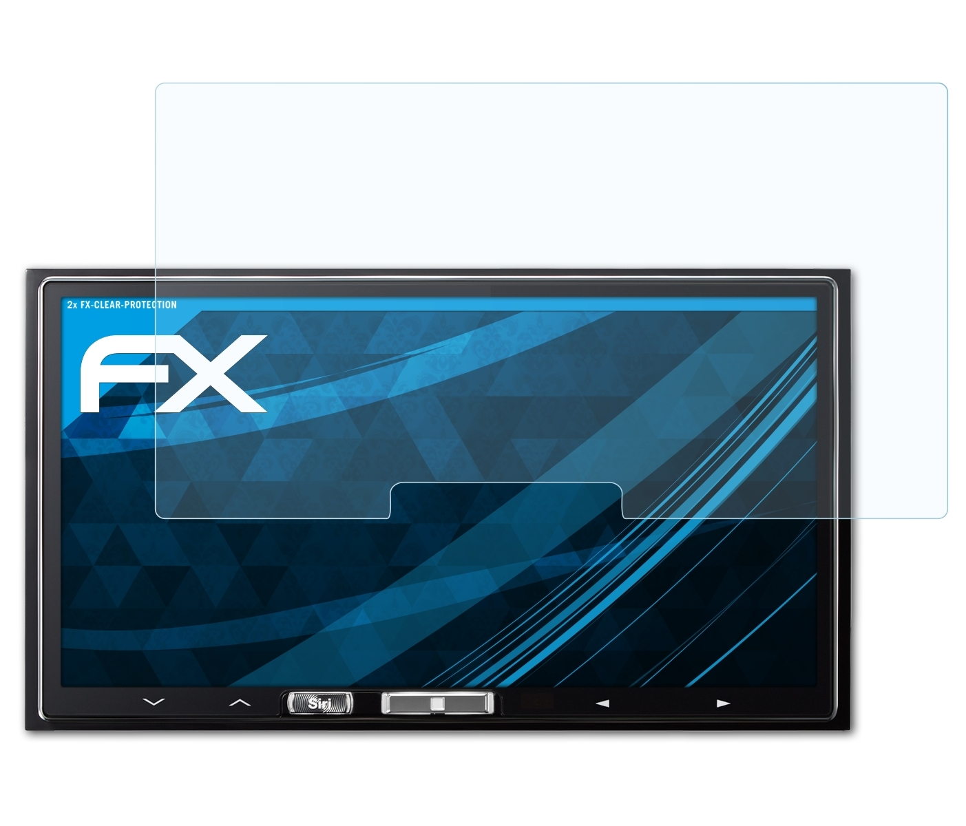 2x FX-Clear iLX-700) ATFOLIX Displayschutz(für Alpine