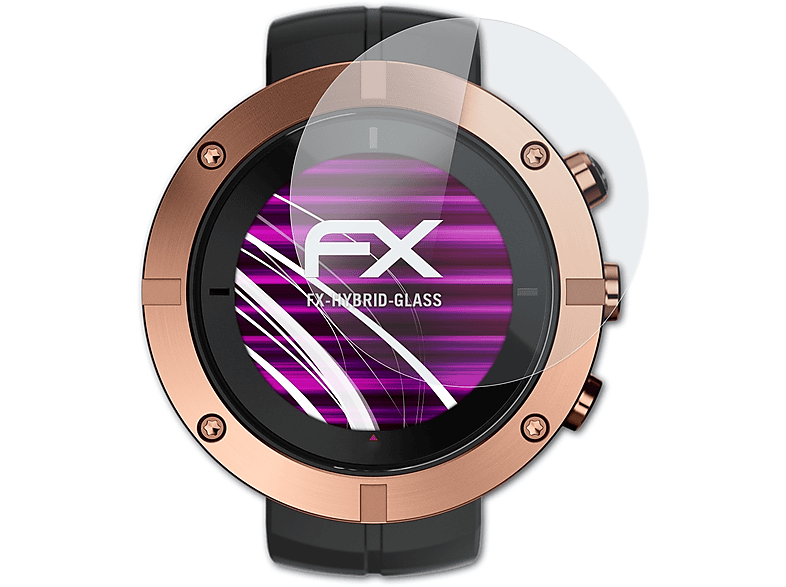 ATFOLIX FX-Hybrid-Glass Schutzglas(für Suunto Kailash)