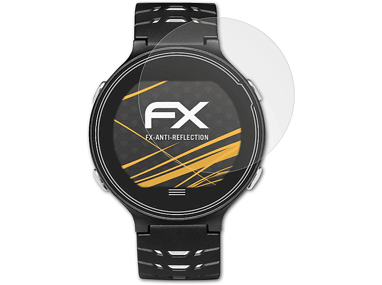 ATFOLIX 3x FX-Antireflex Displayschutz(für Garmin Forerunner 630)