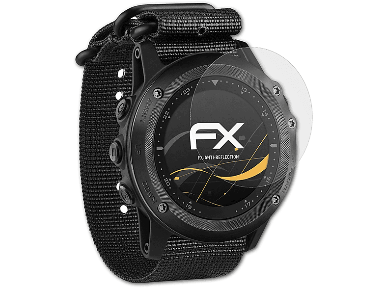 ATFOLIX 3x FX-Antireflex Displayschutz(für Garmin Tactix Bravo)