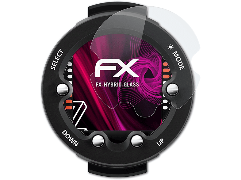 ATFOLIX FX-Hybrid-Glass Novo) Zoop Suunto Schutzglas(für