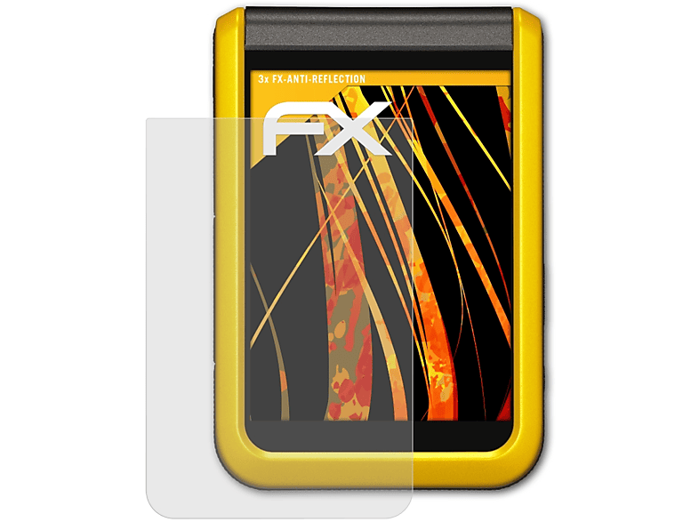 ATFOLIX 3x FX-Antireflex EX-FR100) Exilim Casio Displayschutz(für