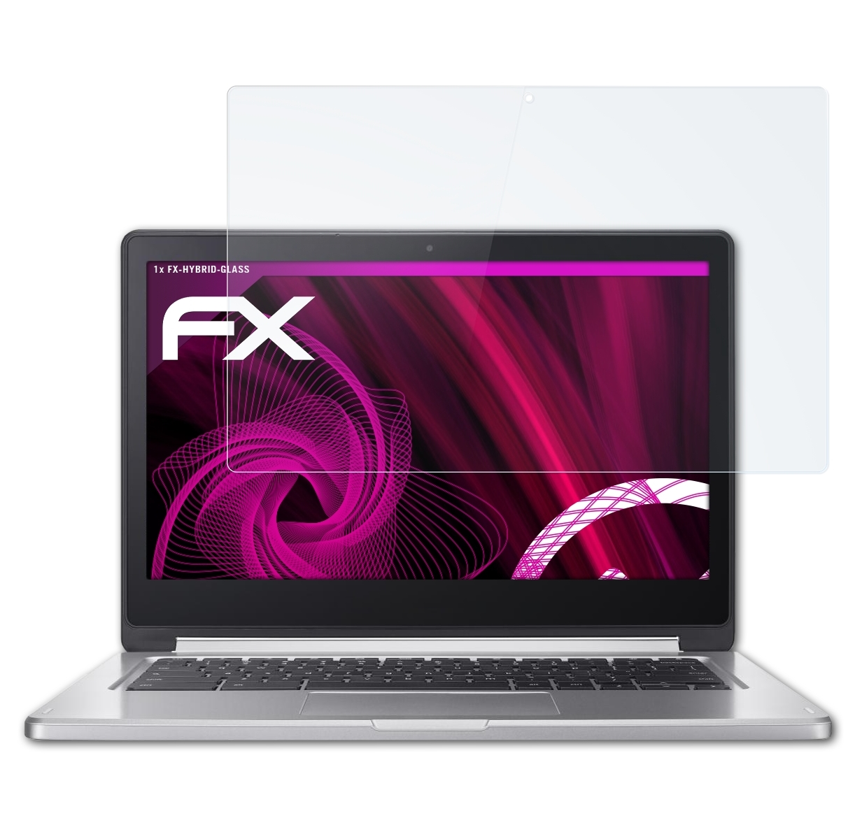 ATFOLIX FX-Hybrid-Glass Google R13 Schutzglas(für (Acer)) Chromebook