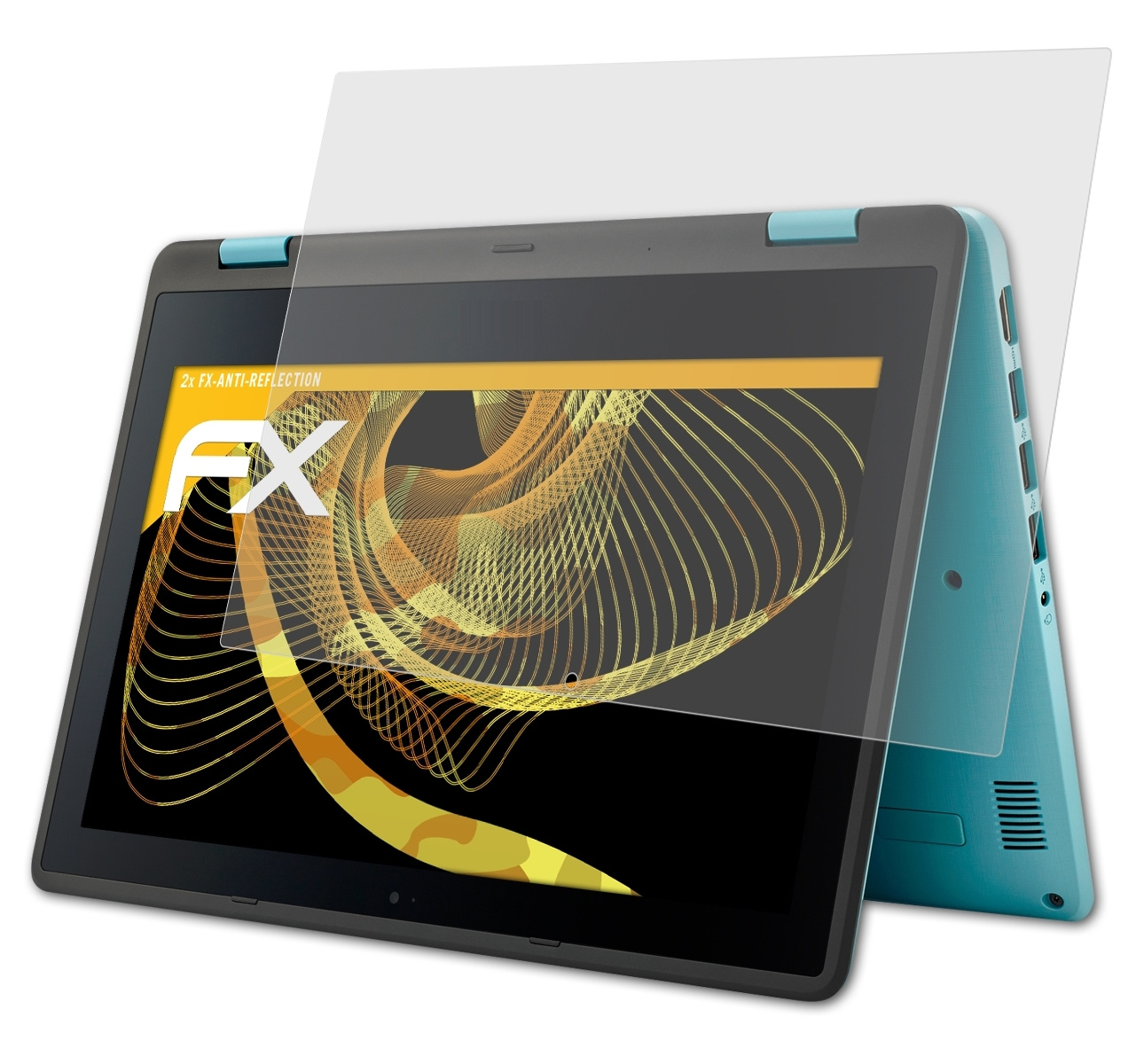 ATFOLIX 2x FX-Antireflex Displayschutz(für Acer SP111-31 1 Spin inch)) (11,6