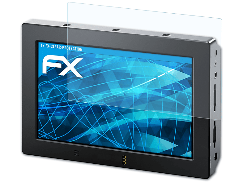 ATFOLIX FX-Clear Displayschutz(für Blackmagic Design Video Assist 4K (7 Inch))