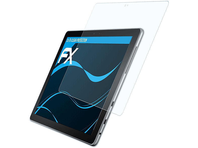 ATFOLIX 2x FX-Clear Samsung Displayschutz(für Book 10.6) Galaxy