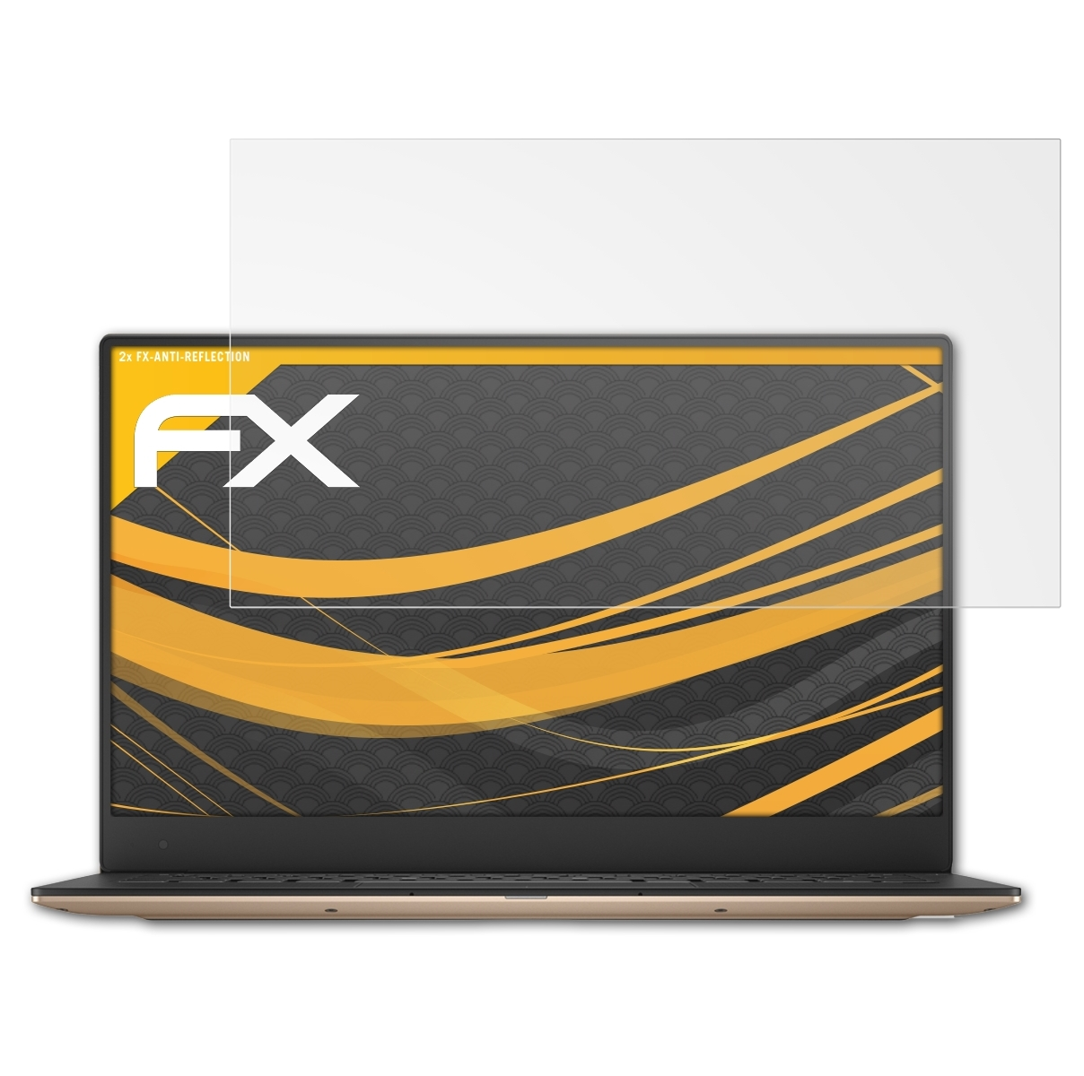 ATFOLIX Displayschutz(für 2x (9360)) Dell XPS 13 FX-Antireflex