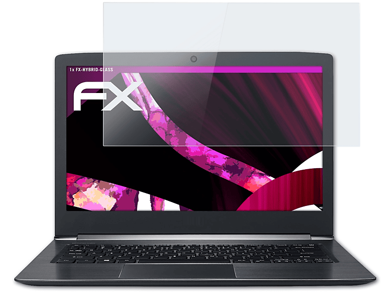 ATFOLIX FX-Hybrid-Glass Schutzglas(für S13) Acer Aspire