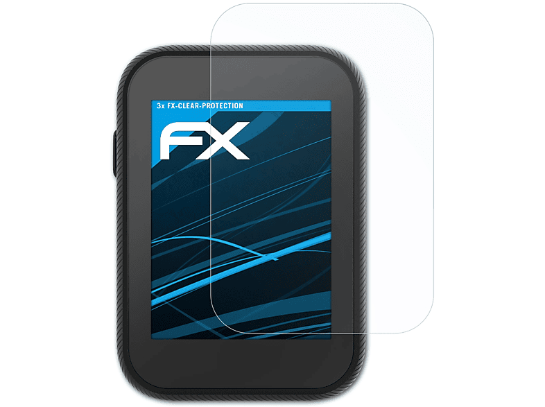 ATFOLIX 3x FX-Clear Displayschutz(für Garmin Approach G30)
