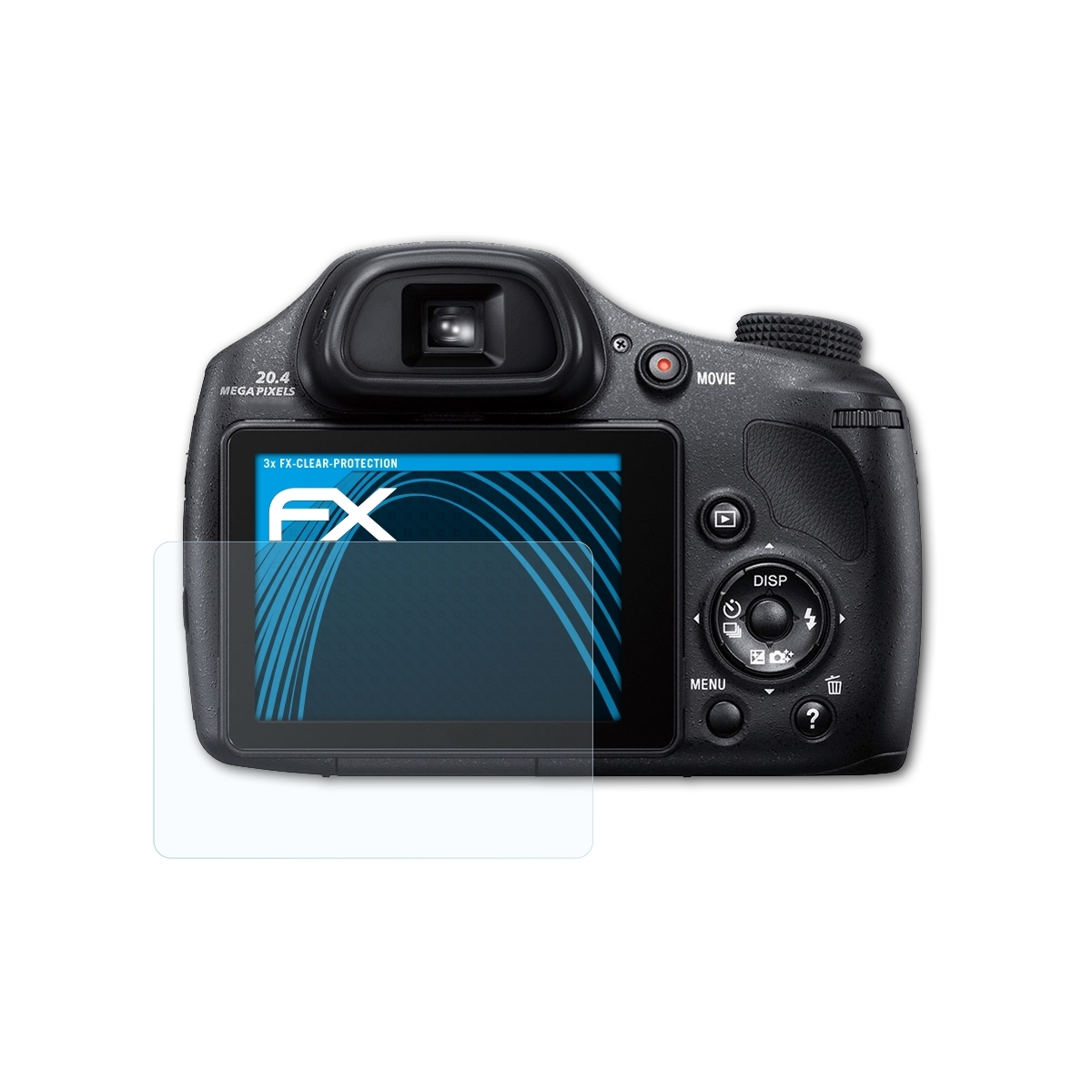 Sony FX-Clear Displayschutz(für DSC-HX350) 3x ATFOLIX