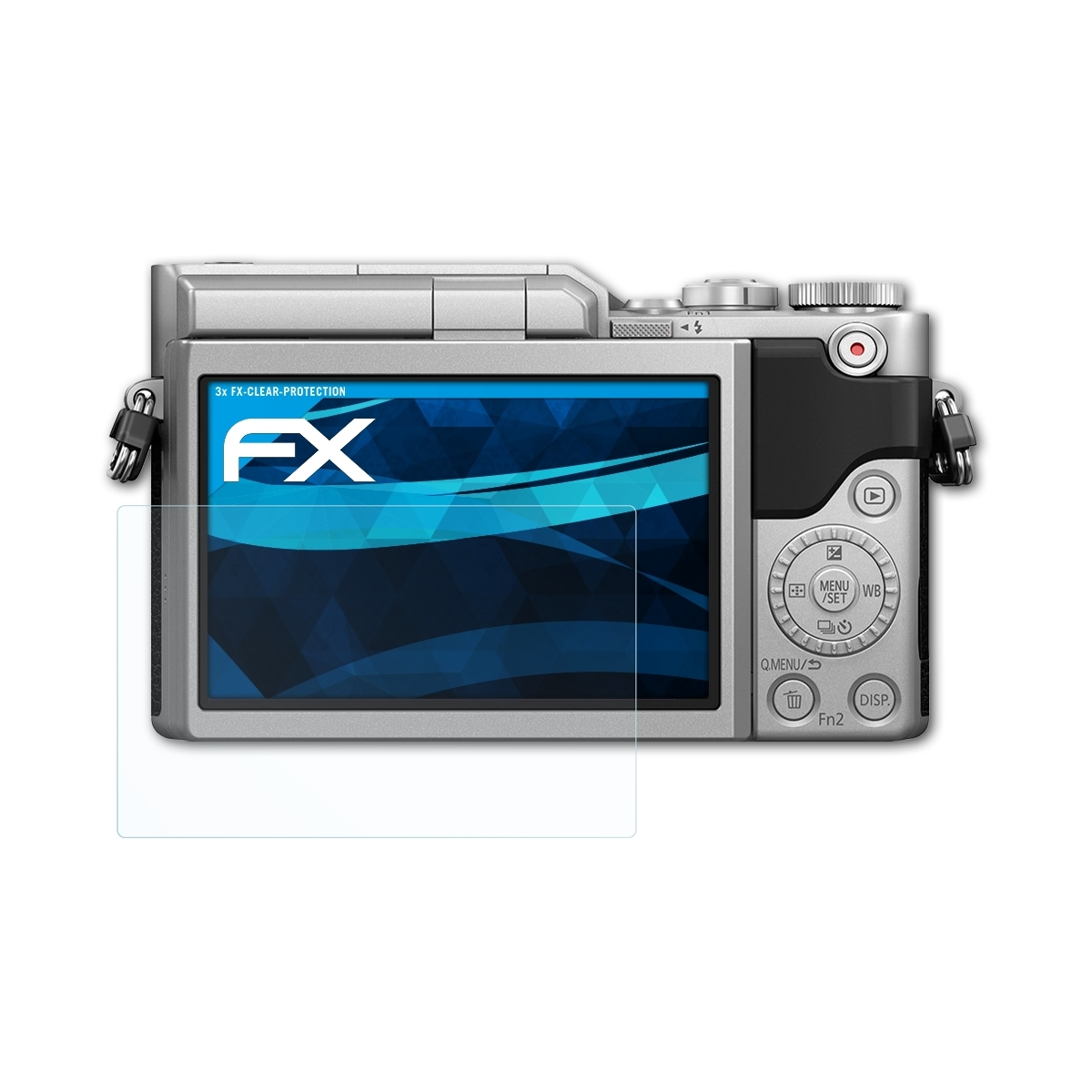 FX-Clear Displayschutz(für Lumix ATFOLIX 3x Panasonic DC-GX800)