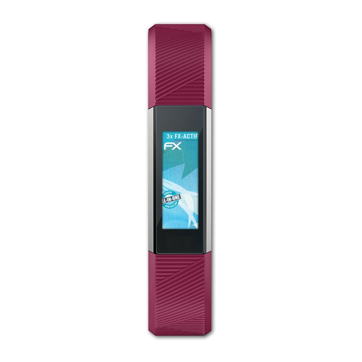 ATFOLIX FX-ActiFleX HR) Alta Fitbit Displayschutz(für 3x