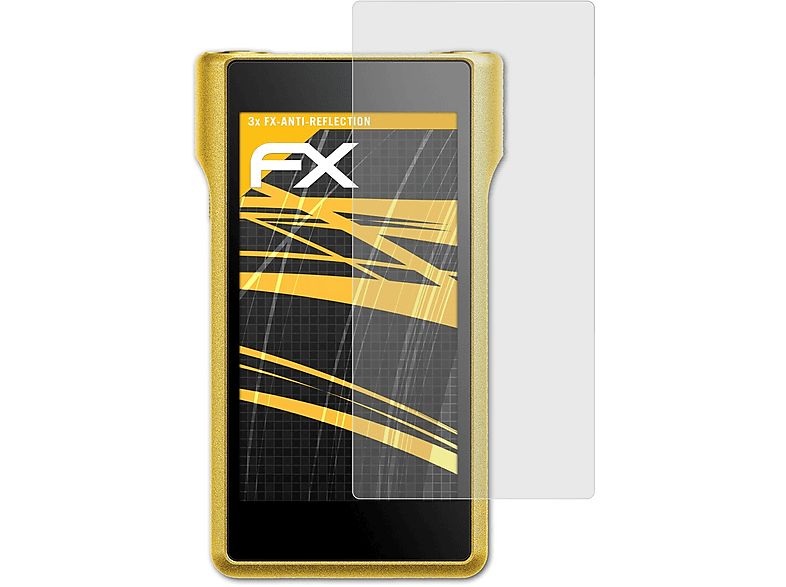 ATFOLIX 3x FX-Antireflex Displayschutz(für Walkman Sony NW-WM1Z)