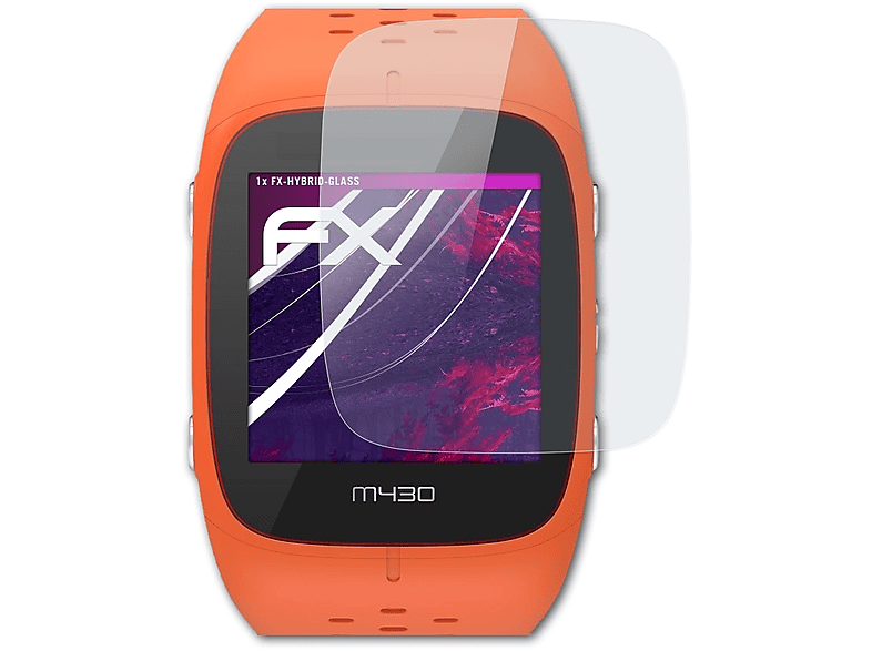 Polar ATFOLIX M430) Schutzglas(für FX-Hybrid-Glass