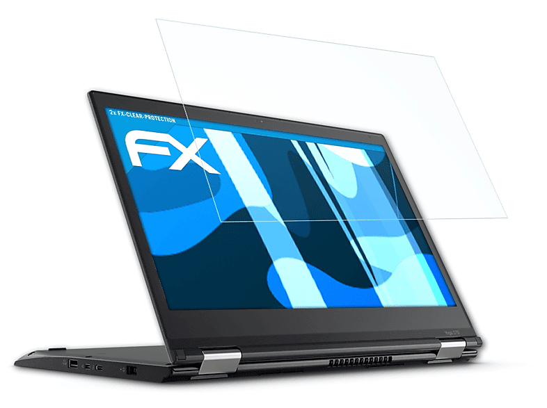 ATFOLIX 2x FX-Clear Lenovo Displayschutz(für ThinkPad T470)