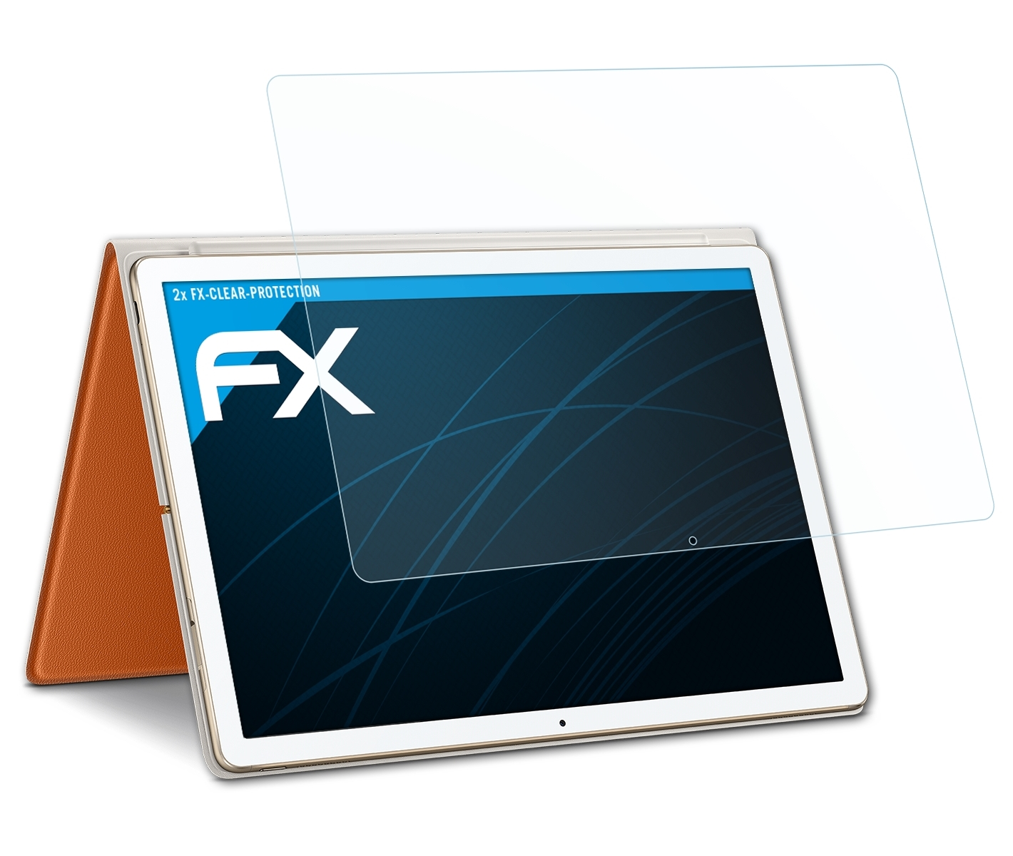 ATFOLIX 2x FX-Clear Displayschutz(für E) Huawei MateBook