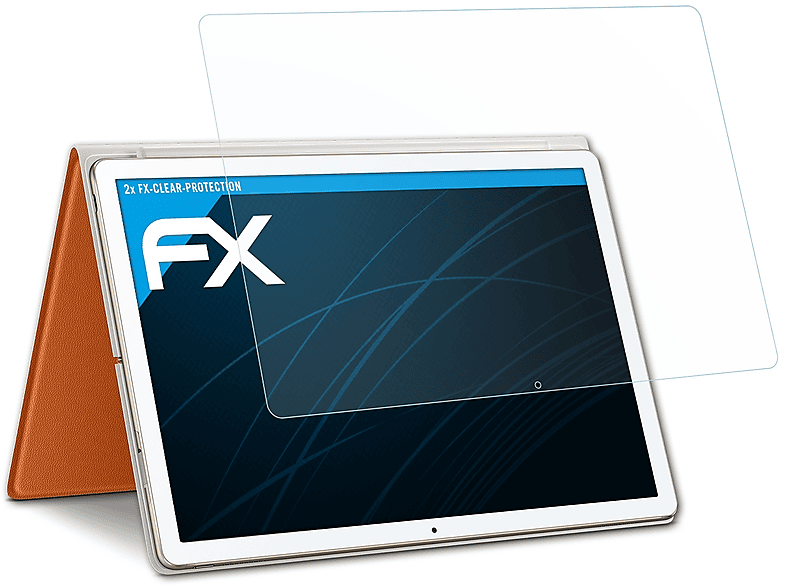 ATFOLIX 2x FX-Clear Displayschutz(für Huawei MateBook E)