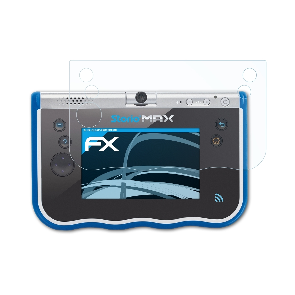 ATFOLIX 2x FX-Clear Displayschutz(für Storio 5) Max VTech