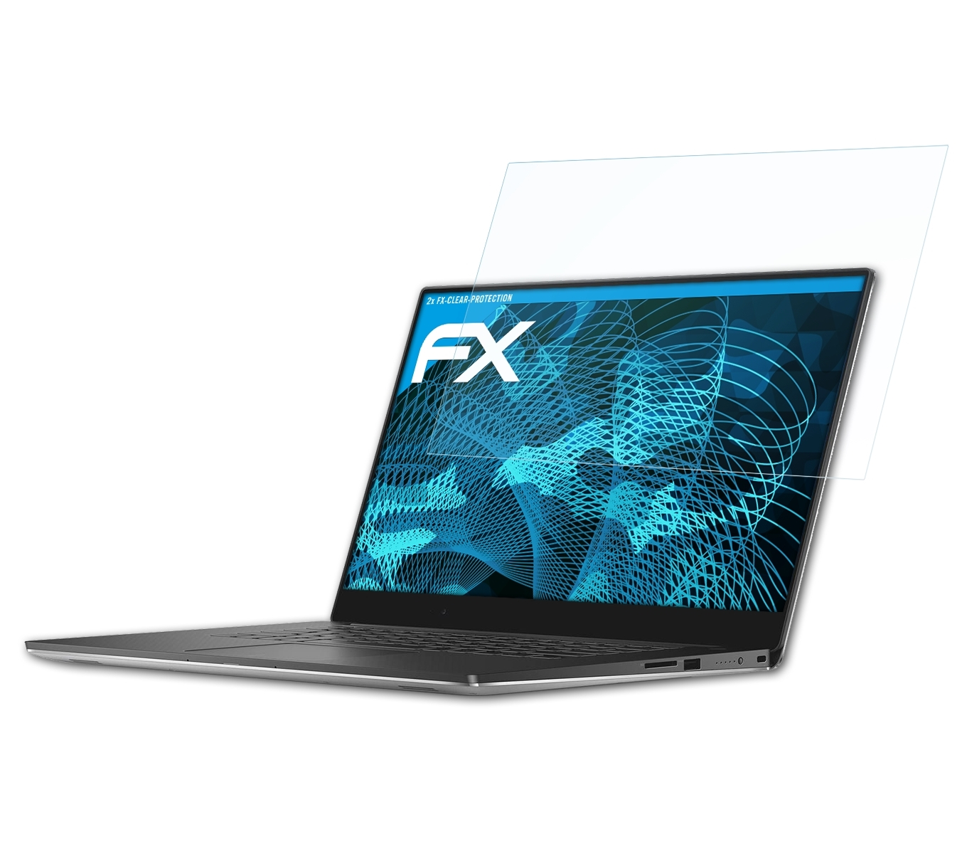 Displayschutz(für 15 Dell 2x XPS 2017 (9560)) FX-Clear ATFOLIX
