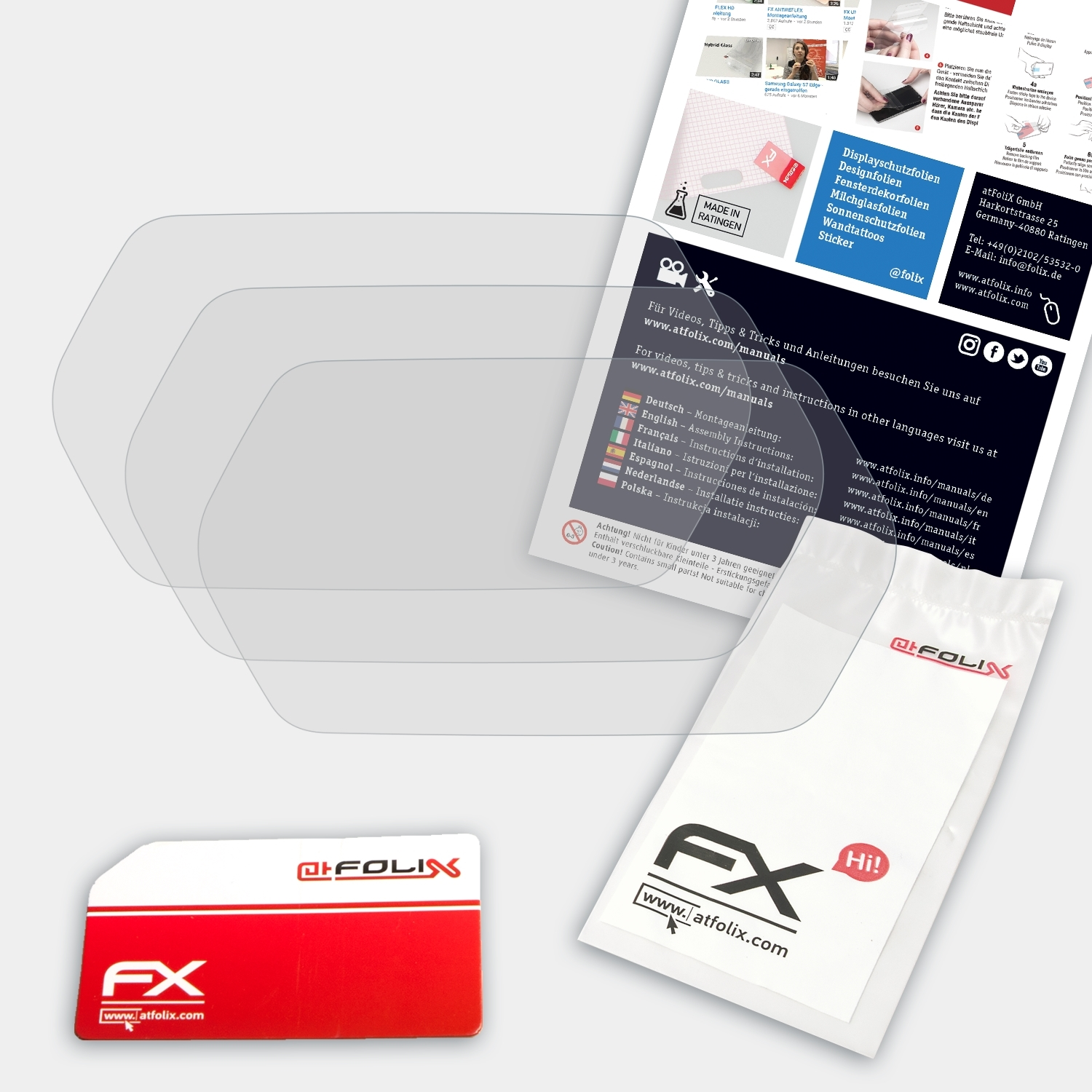 ATFOLIX 3x FX-Antireflex Displayschutz(für A7s) TrueCam