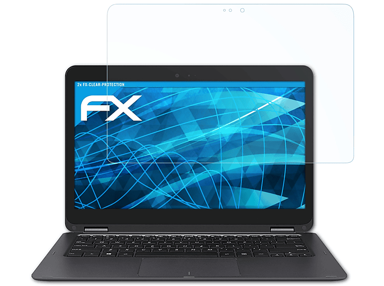 ATFOLIX 2x FX-Clear Displayschutz(für Asus ZenBook Flip (UX360UA))