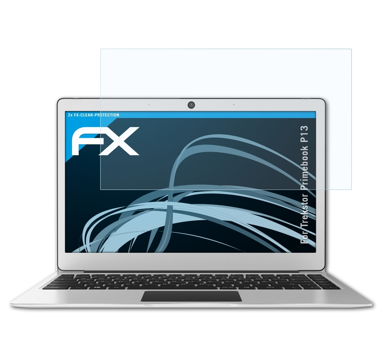 Trekstor FX-Clear Primebook P13) ATFOLIX 2x Displayschutz(für