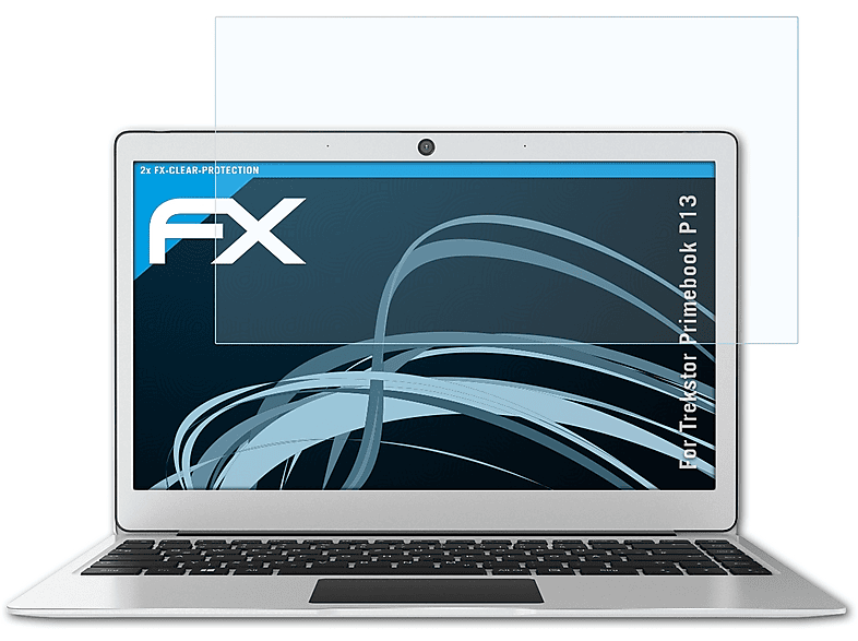Primebook Trekstor Displayschutz(für 2x ATFOLIX P13) FX-Clear
