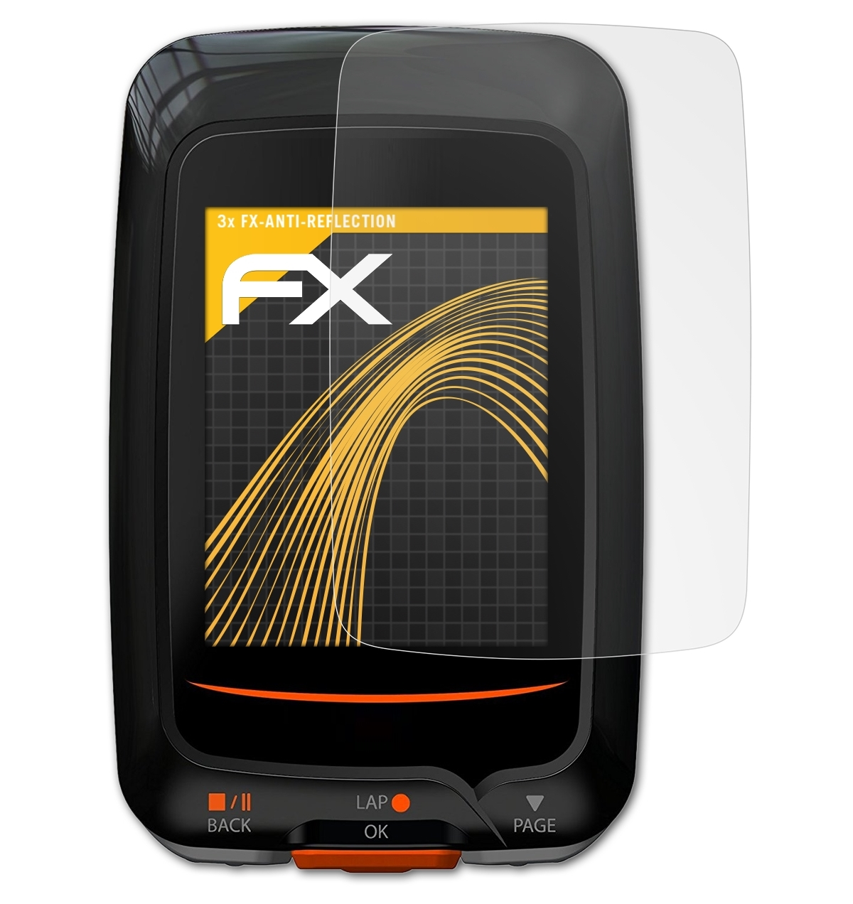 ATFOLIX 3x FX-Antireflex Displayschutz(für 310) Bryton Rider